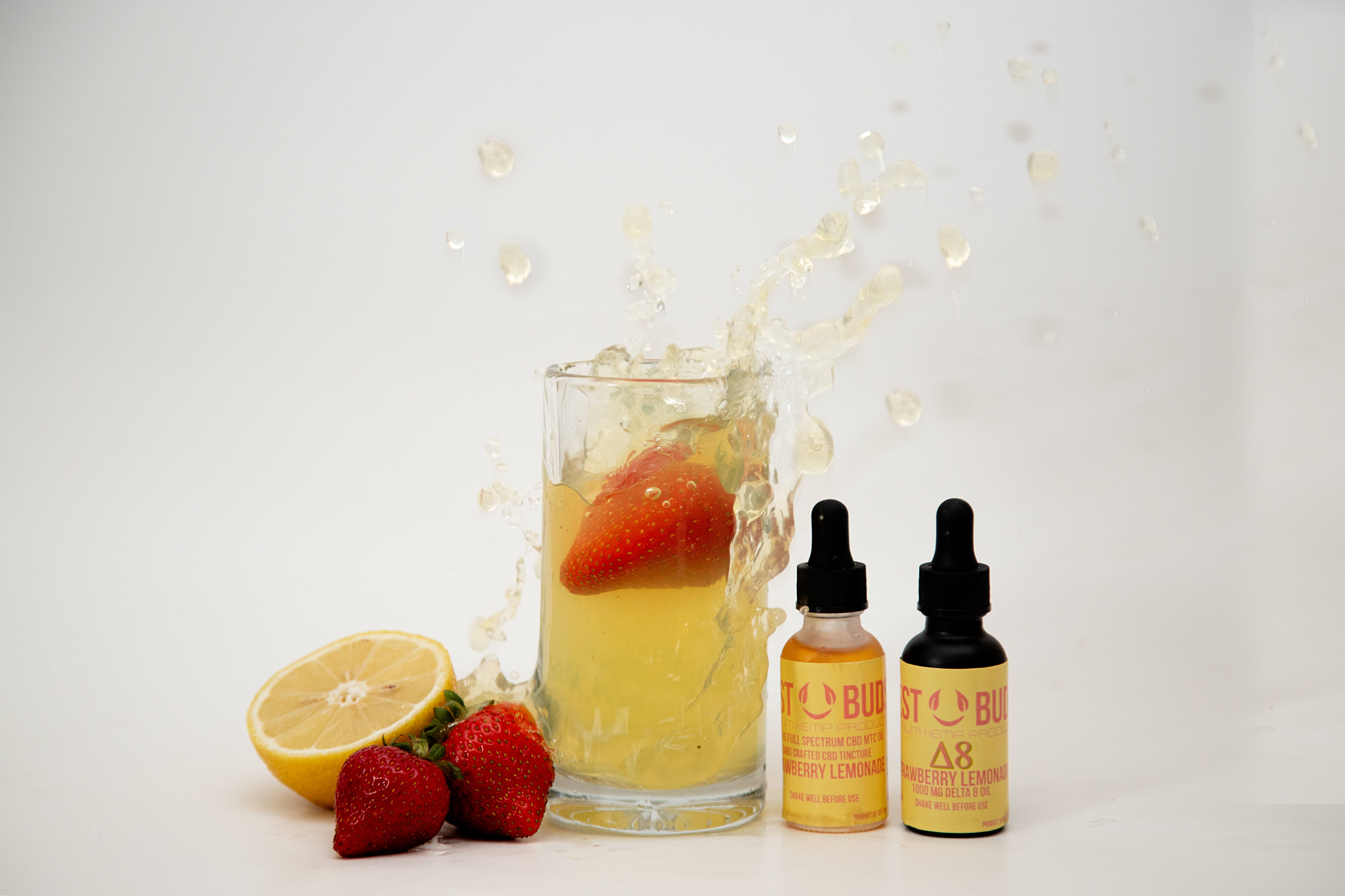 Full Spectrum Strawberry Lemonade CBD Oils